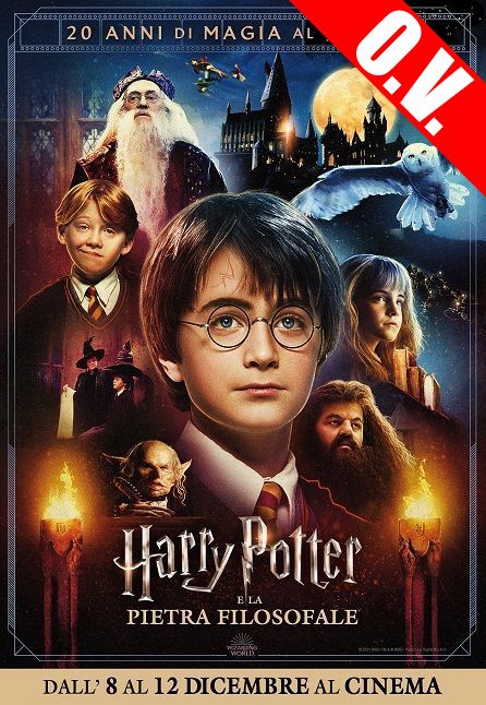 HARRY POTTER AND THE PHILOSOPHER'S STONE 20th ANNIVERSARY poster