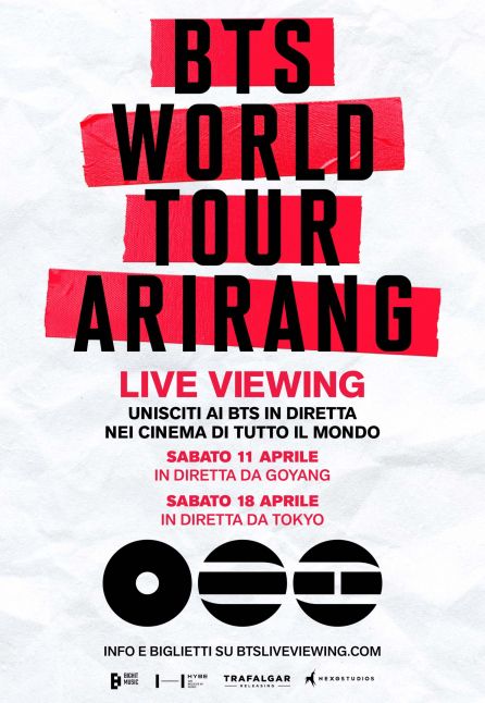 BTS WORLD TOUR 'ARIRANG' LIVE VIEWING